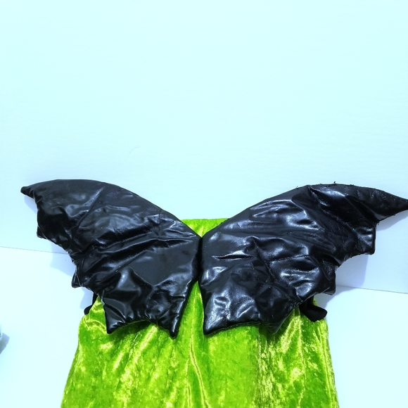Child's Velvet Bat Costume Dress Up - Picture 2 of 3